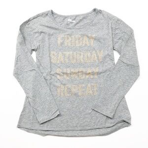 Epic Threads girls graphic long sleeve top